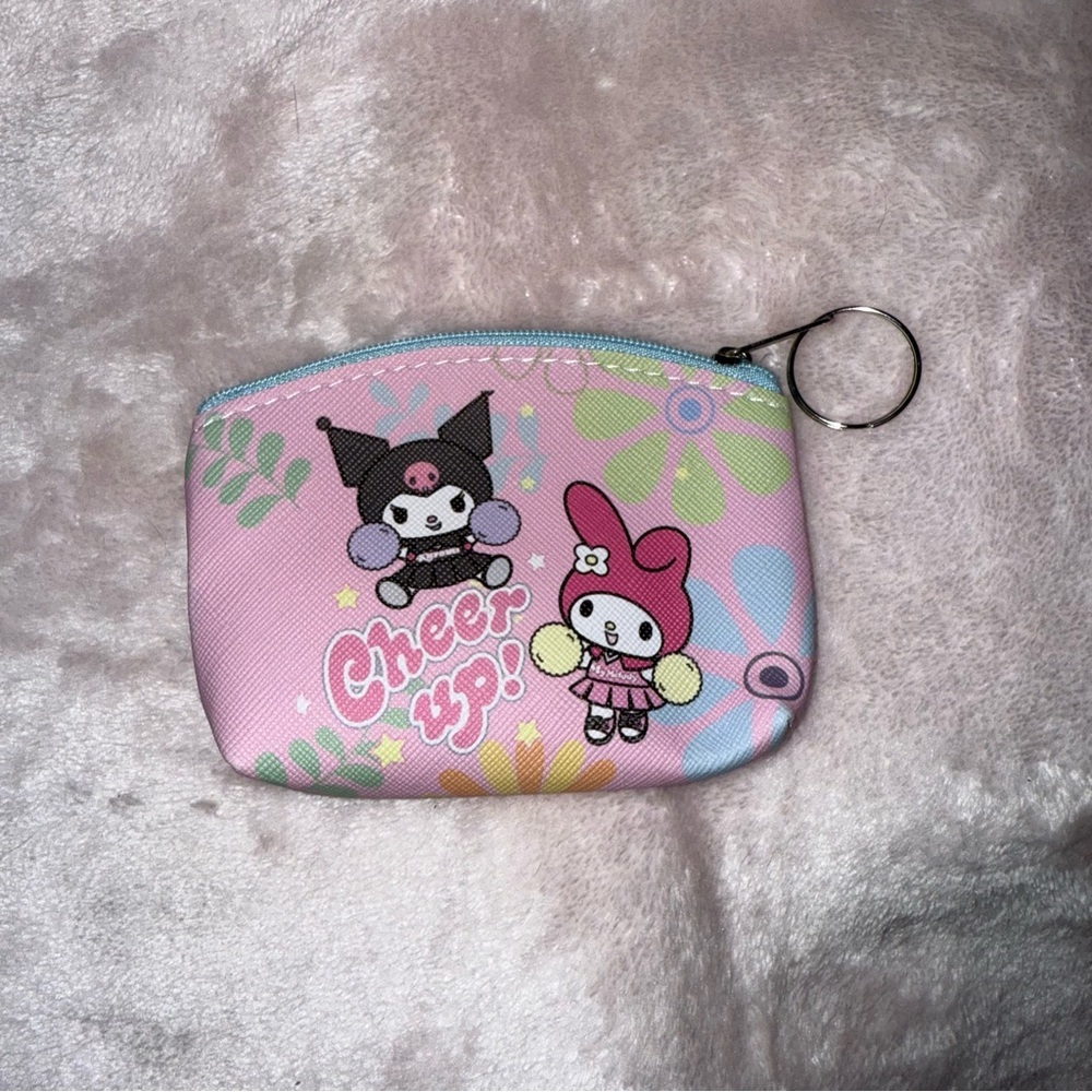 ✨✨5/$10✨✨ Kuromi Melody Character Sanrio Wallet Mini Coin Purse Bag Keychain New